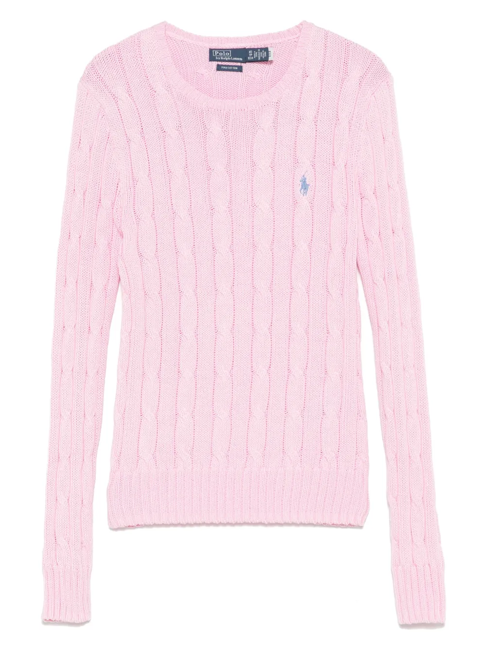 

Хлопковый свитер POLO RALPH LAUREN, розовый