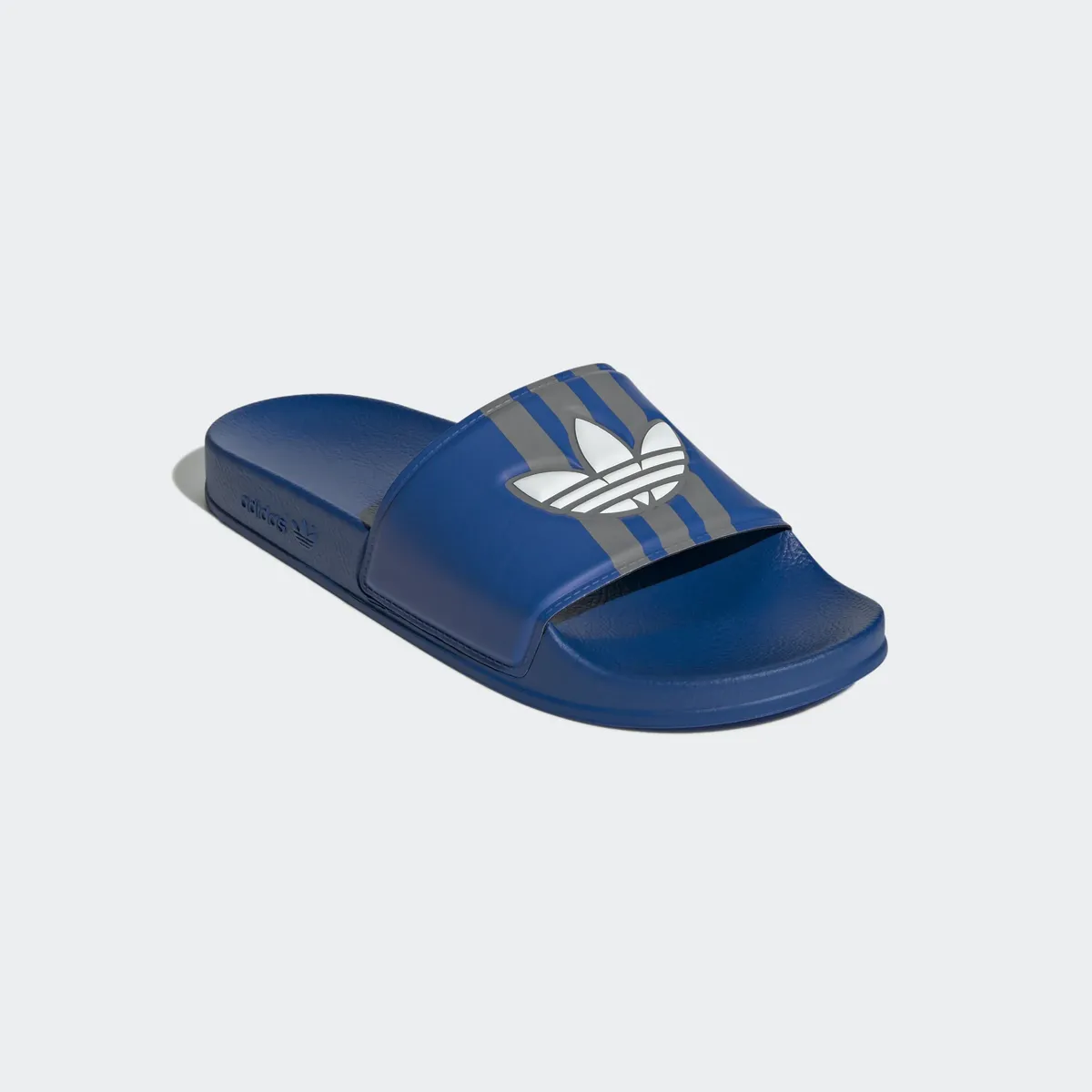

Сандалии для купания Adidas Originals "ADILETTE", цвет Blue / Cloud White / Grey Three