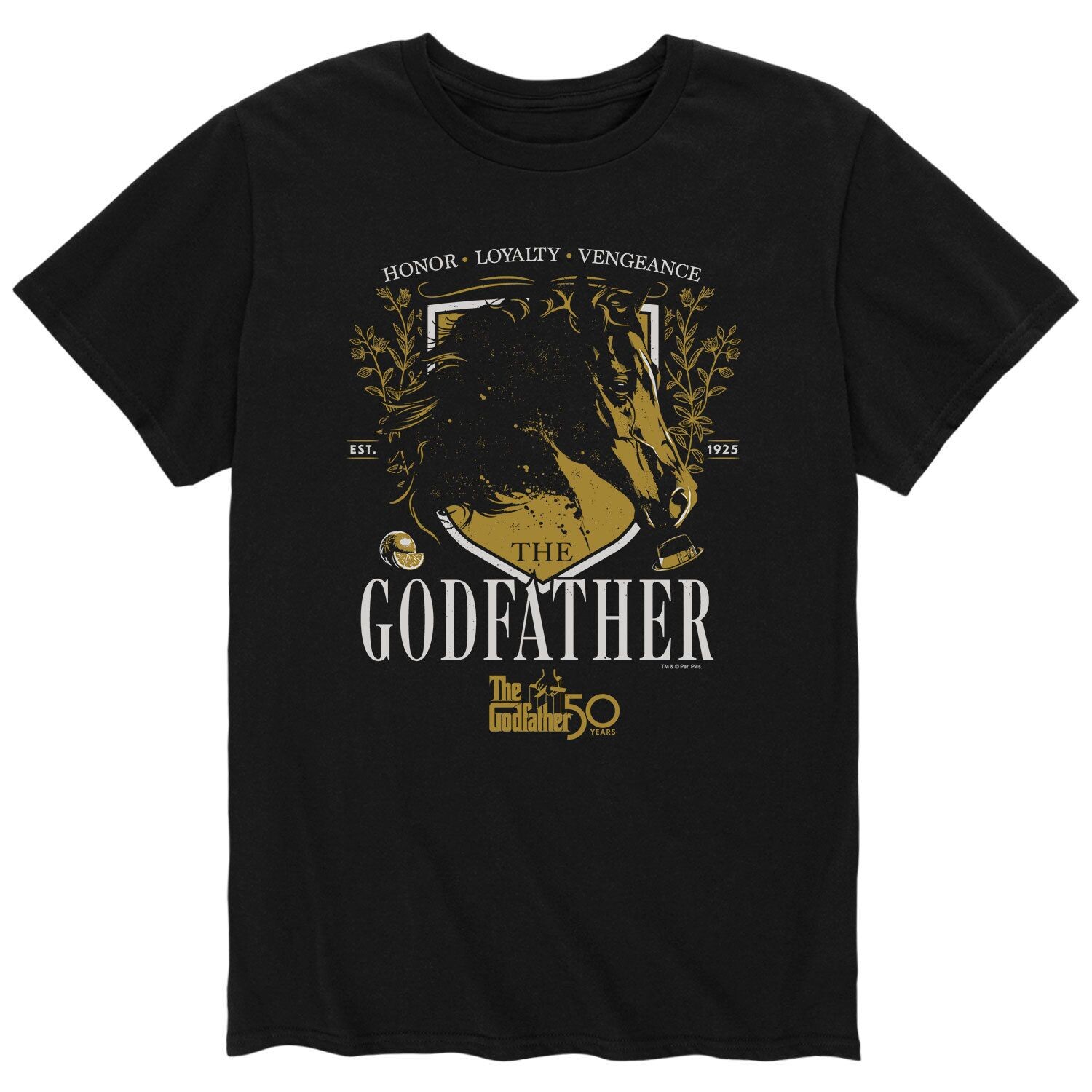 

Мужская футболка лояльности The Godfather Honor Licensed Character