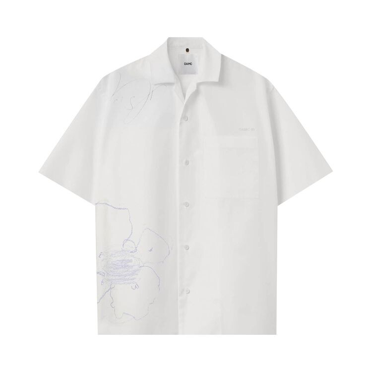 

Рубашка OAMC Kurt Shirt Off White, кремовый