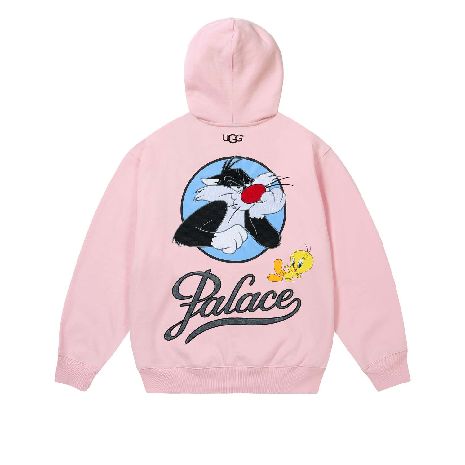 

Толстовка UGG X Looney Tunes FW25 унисекс Palace, розовый