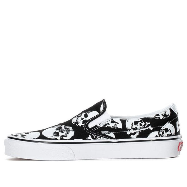 

Кроссовки slip-on 'skulls' Vans, черный