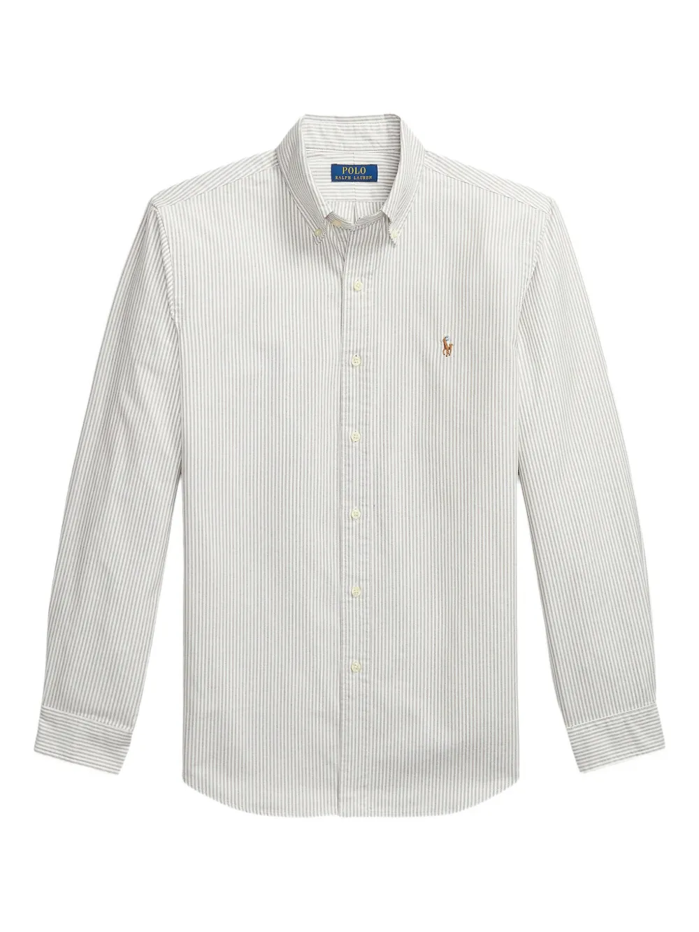 

Рубашка с вышитым логотипом POLO RALPH LAUREN, белый