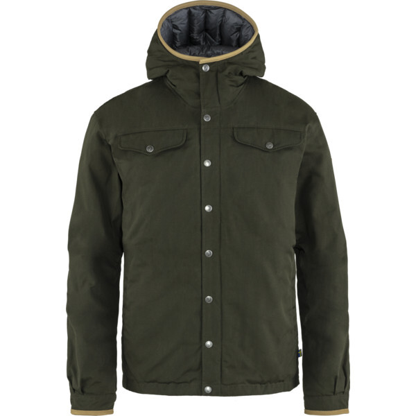 

Пуховик Fjällräven, цвет Deep Forest