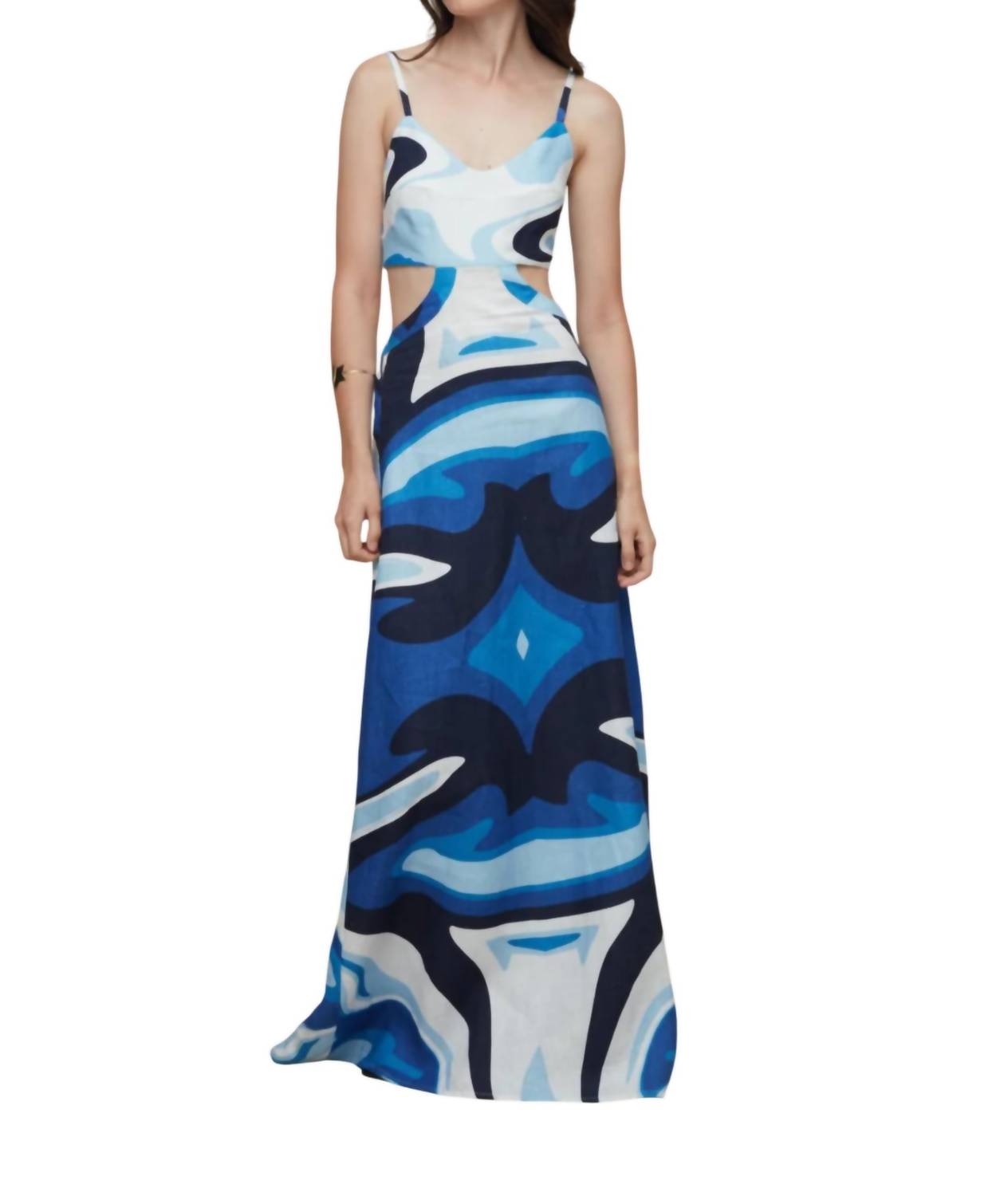 

Платье Lily в цвете Liquid Blue Galeria