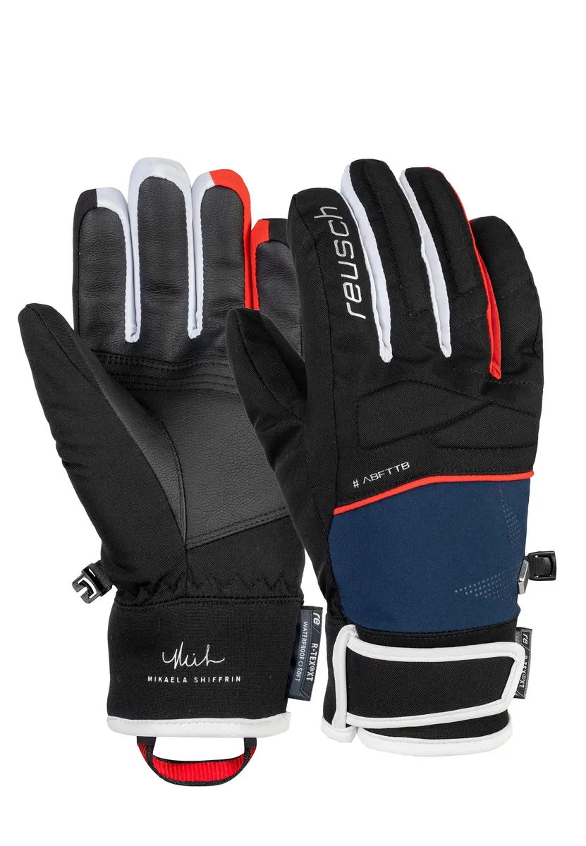 

Лыжные перчатки Reusch "Mikaela Shiffrin R-TEX XT Junior" с водонепроницаемой функциональной мембраной, синий