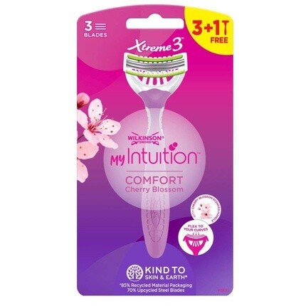 

Wilkinson My Intuition Xtreme 3 Comfort Cherry Blossom одноразовые бритвы Wilkinson Sword