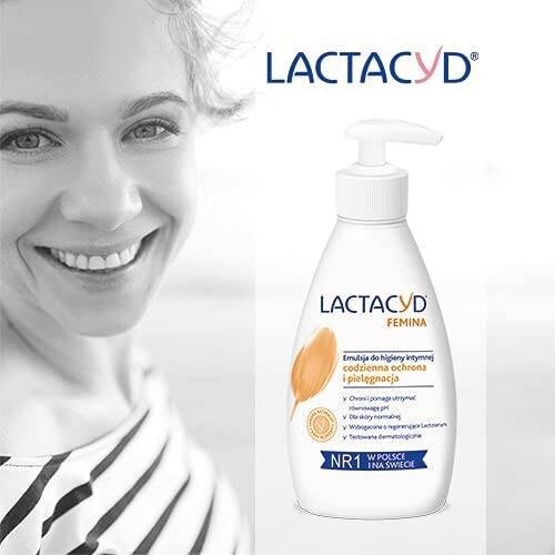 Лактацид, Фемина, эмульсия для интимной гигиены, 200 мл, Lactacyd — фото 3