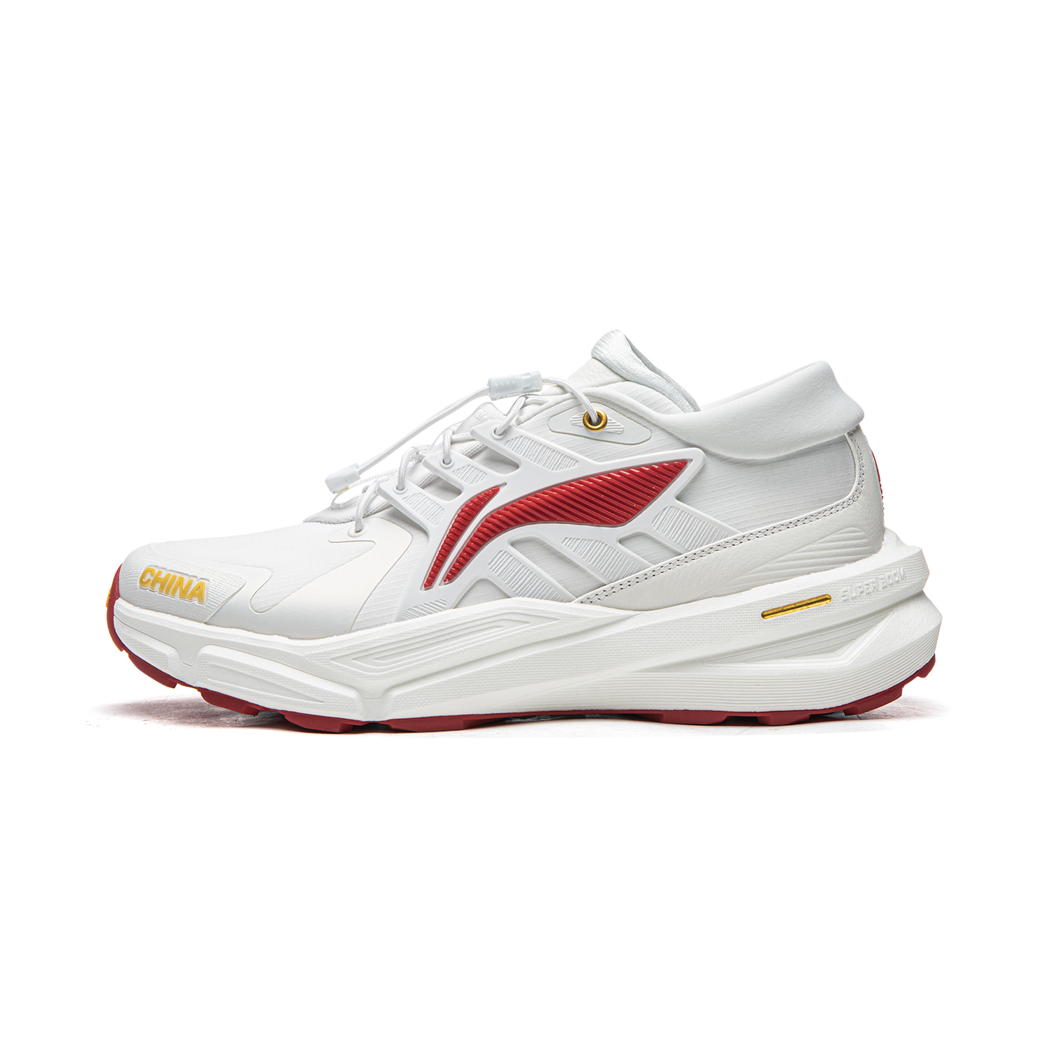 

Li-Ning Furious Rider Trail кроссовки мужские белые с амортизацией, противоскользящие и устойчивые к истиранию, белый