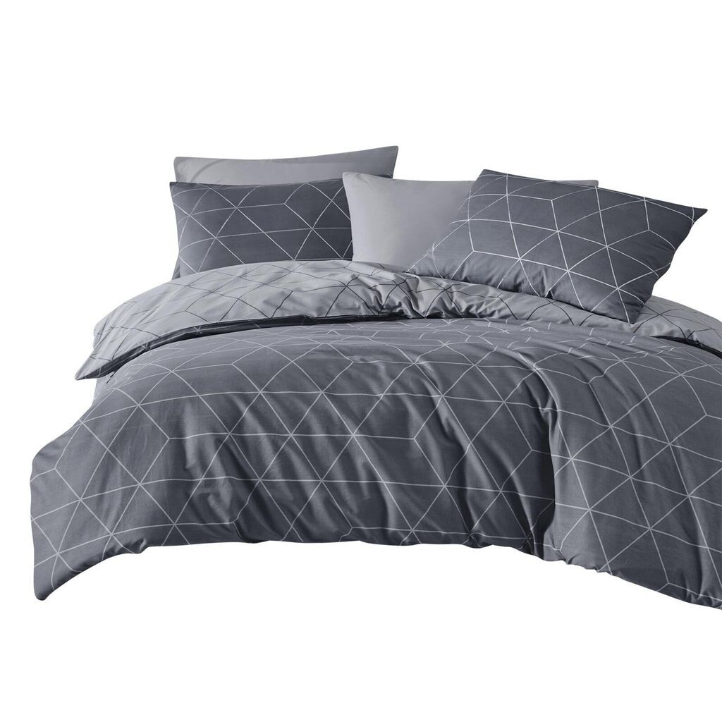 

Постельное белье Dream Sleep West 240x220 см + 2x 80x80 см серое Traumschlaf