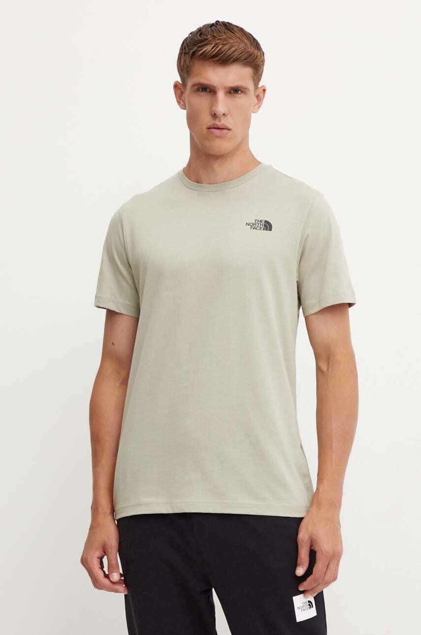 

Хлопковая футболка The North Face Redbox Tee Infill 2, серый