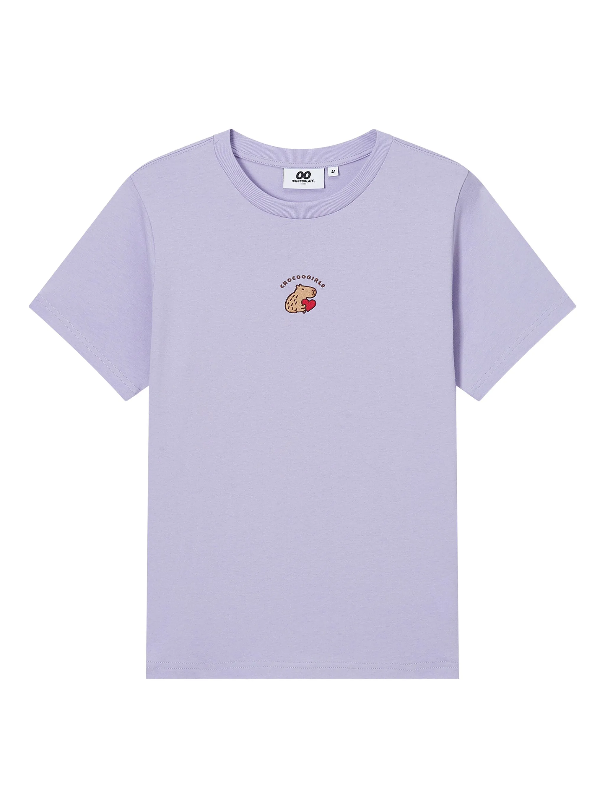 

Футболка с круглым вырезом Chocoolate, фиолетовый