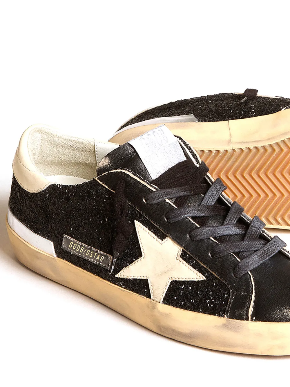 Кеды Super-Star GOLDEN GOOSE, черный — фото 2