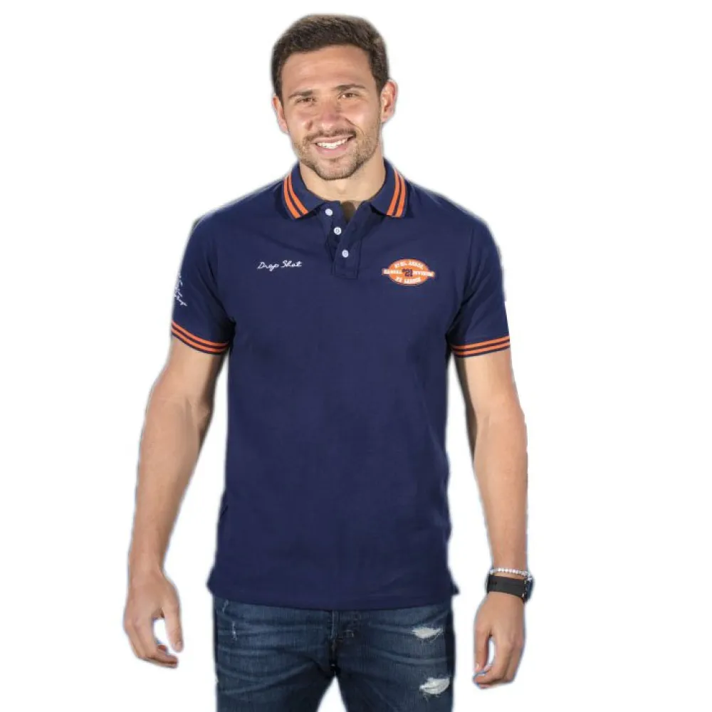 

Поло с коротким рукавом Drop Shot Izaro, синий