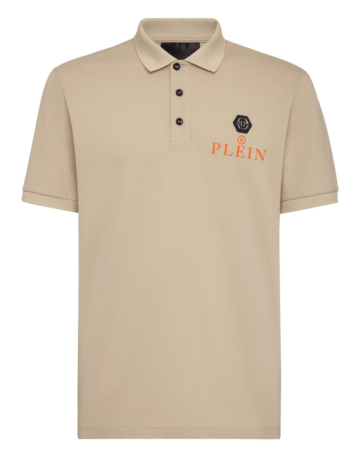 

Рубашка-поло Slim Fit SS Philipp Plein, бежевый