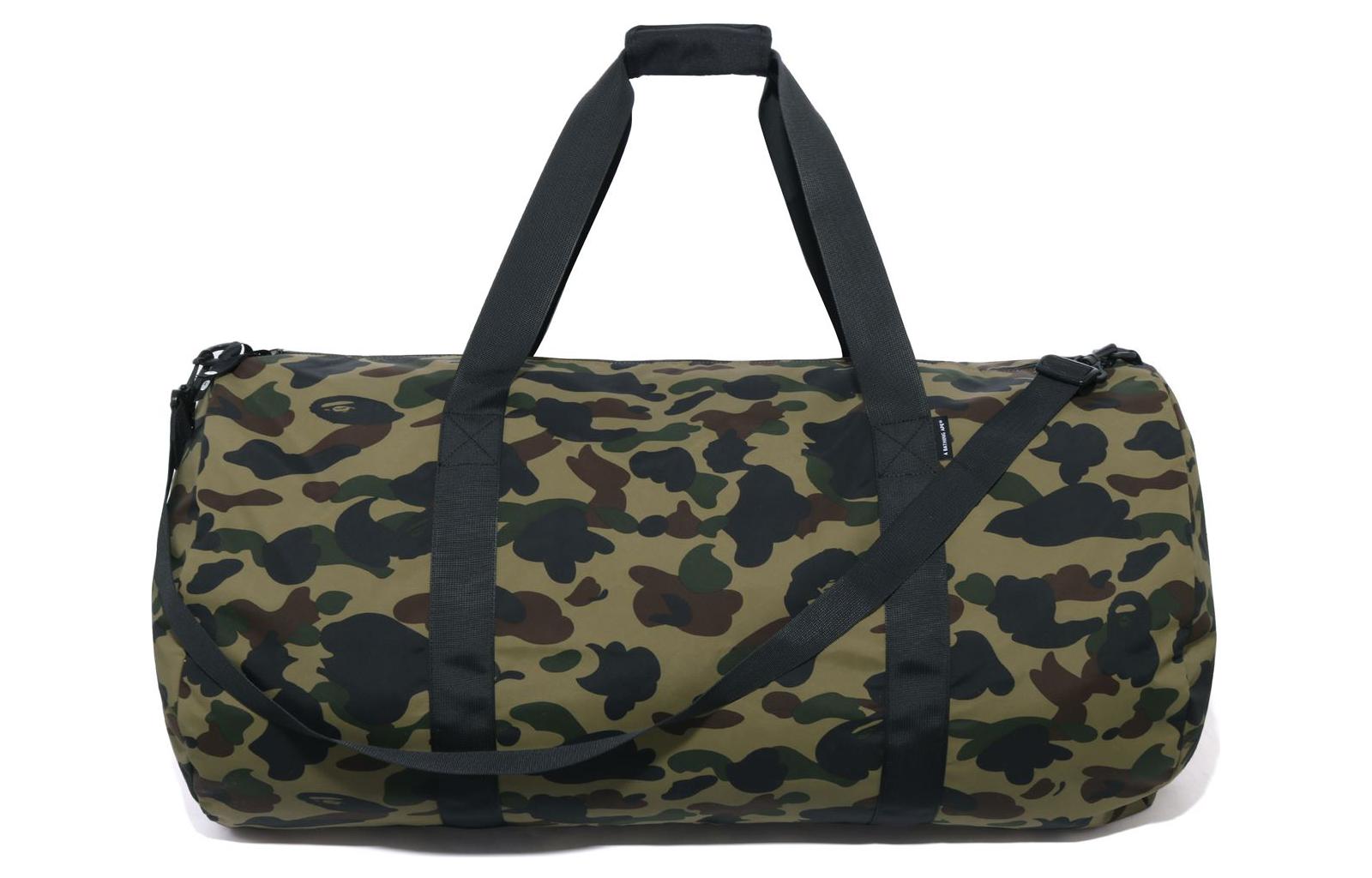 

A BATHING APE Бейп Камуфляжная Спортивная Сумка Зелёная, Green