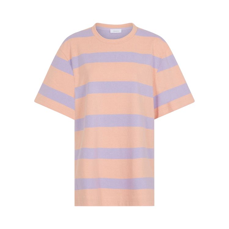 

Футболка Rabanne Stripe Tee 'Peach/Lavander', розовый