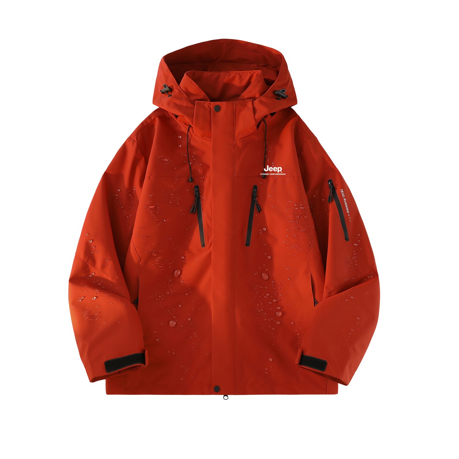 

Куртка Unisex Hooded Moderate Soft Shell Jeep, розовыйfinch красный (fleece liner+coat)