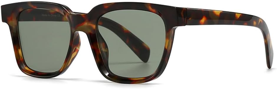 

Солнцезащитные очки UV400 с плавным переходом цвета, темно-коричневые, панк-стиль, для женщин и мужчин, для бега и занятий спортом на открытом воздухе UYPTK, Leopard Green