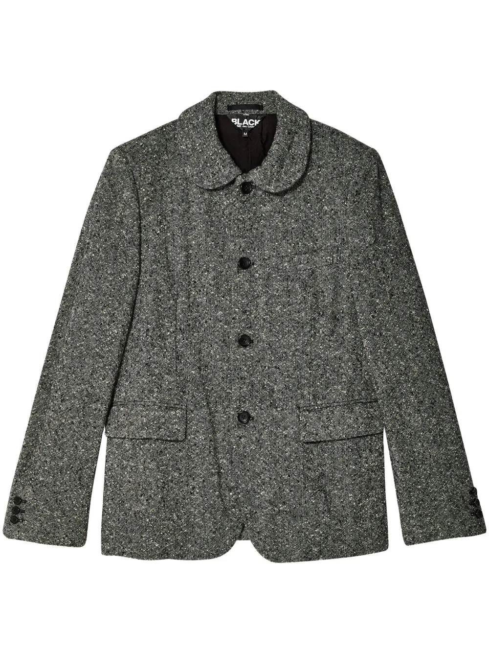 

Пиджак из смесовой шерсти Black Comme Des Garçons, серый