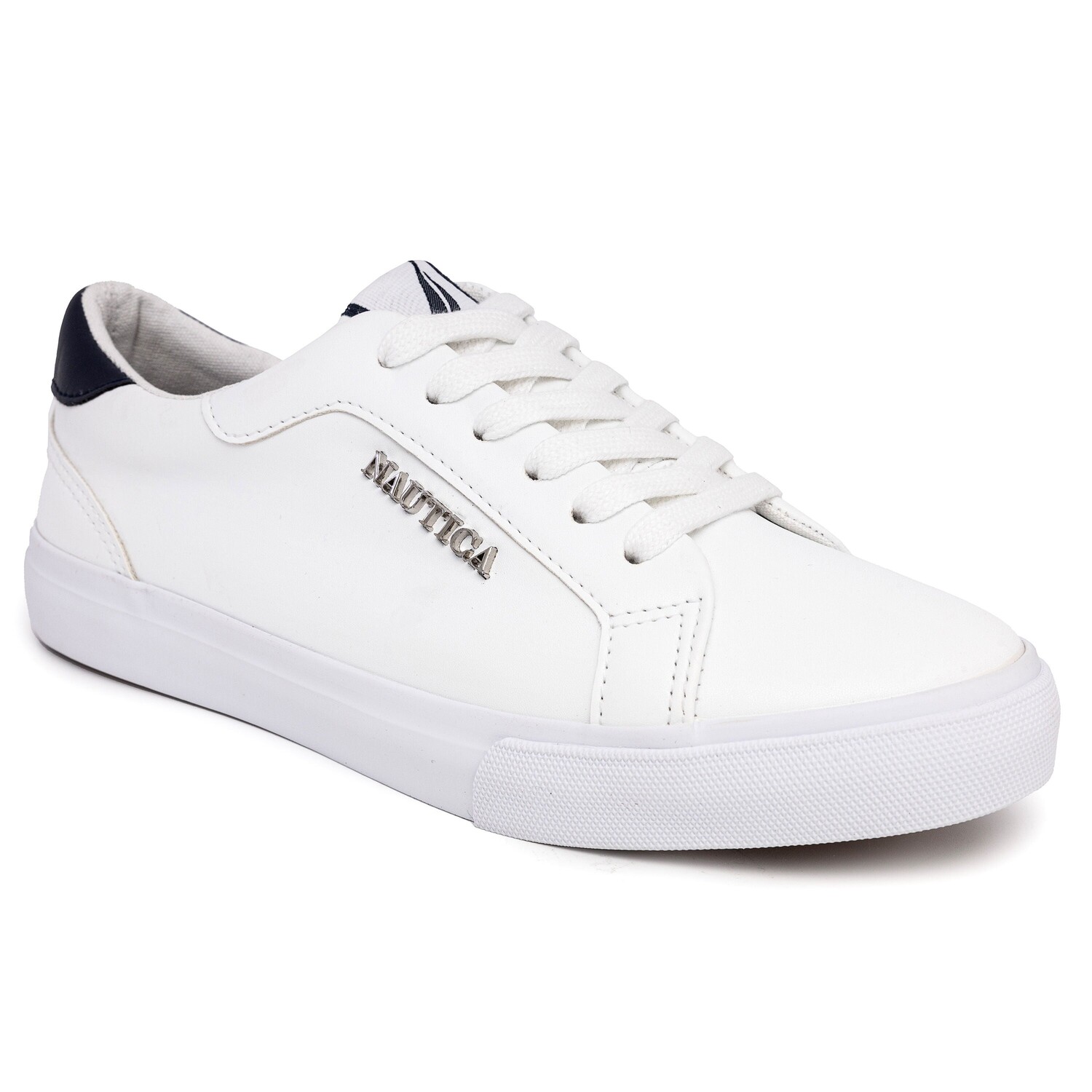 

Кроссовки на шнуровке с логотипом Nautica, цвет Tin Grey