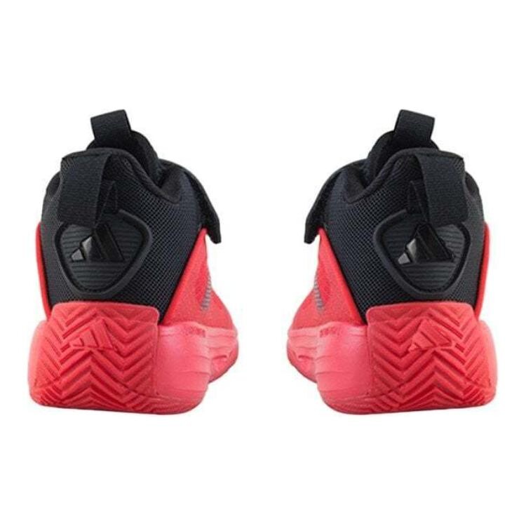 Баскетбольные кроссовки OWN THE GAME 3 для детей, средние, черные/красные Adidas, черный/красный — фото 4