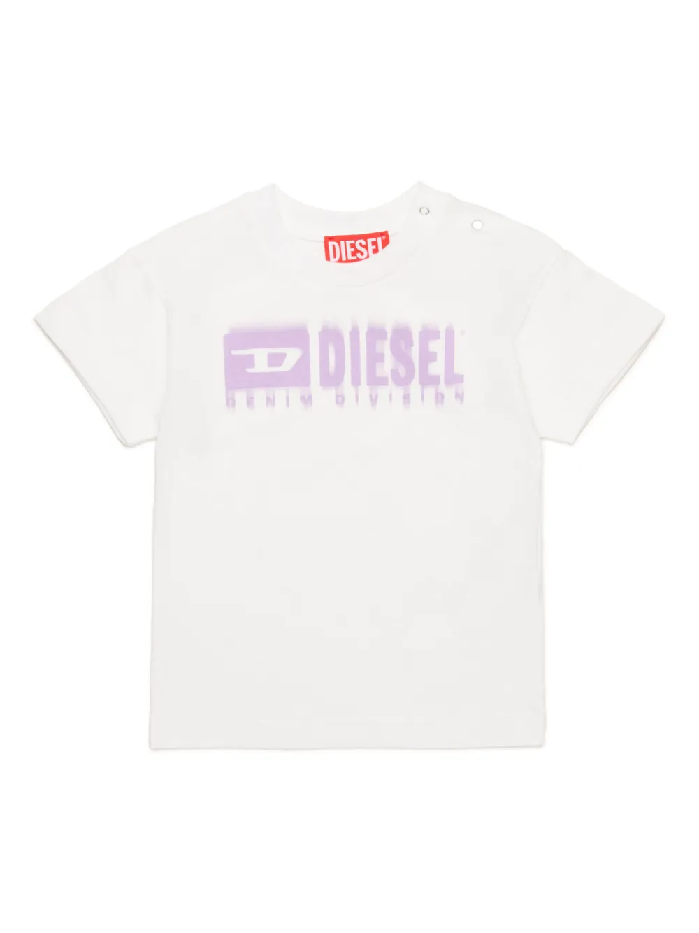 

Футболка с логотипом Diesel Kids, белый