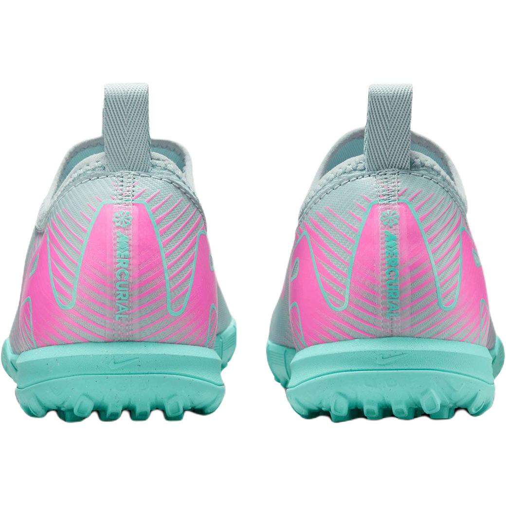 Mercurial Vapor 16 Academy устойчивые к истиранию низкие детские футбольные бутсы grey green/purple Kids' Nike, Grey-зеленый/фиолетовый — фото 4