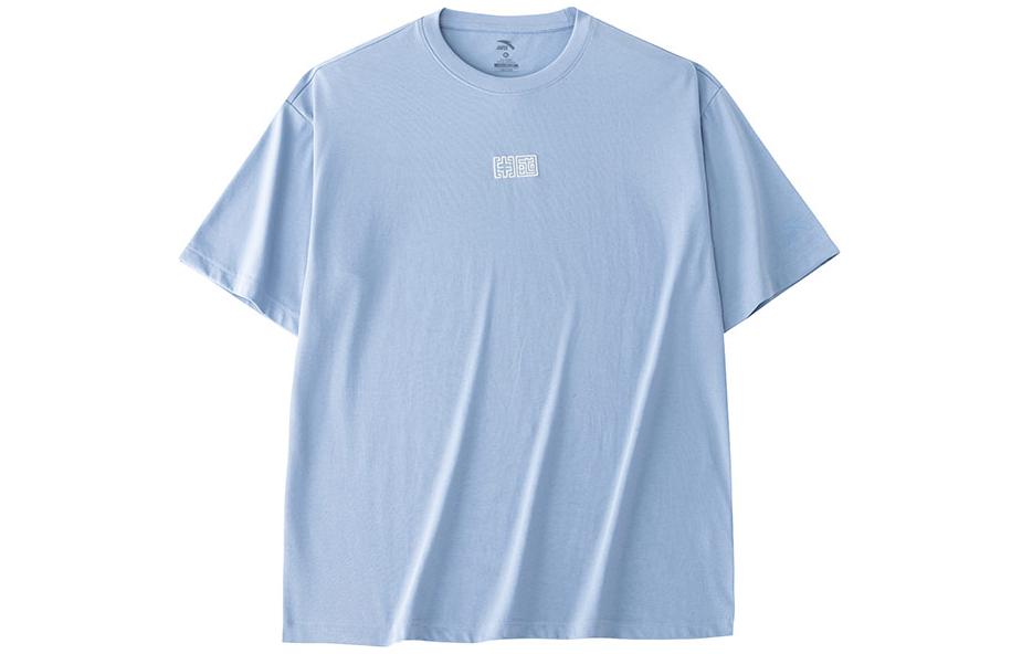 

Футболка Anta Life Collection мужская серо-голубая серо-голубая