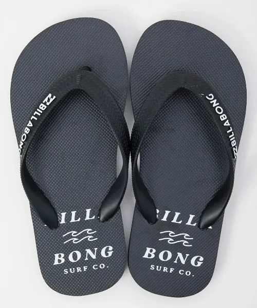 Детские сандалии из EVA и резины ONE TIME THONGS BILLABONG черные — фото 3
