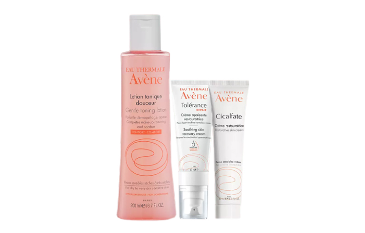 

YAYANG экспертная восстанавливающая уходовая система успокаивающая, стабилизирующая, увлажняющая, освежающая 40мл+40мл+200мл Avène