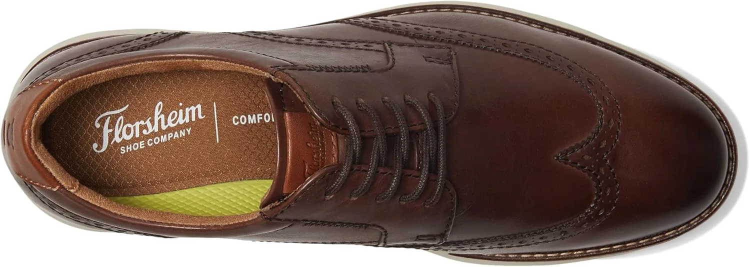 

Мужские оксфорды Florsheim Launch Wingtip, коричневый