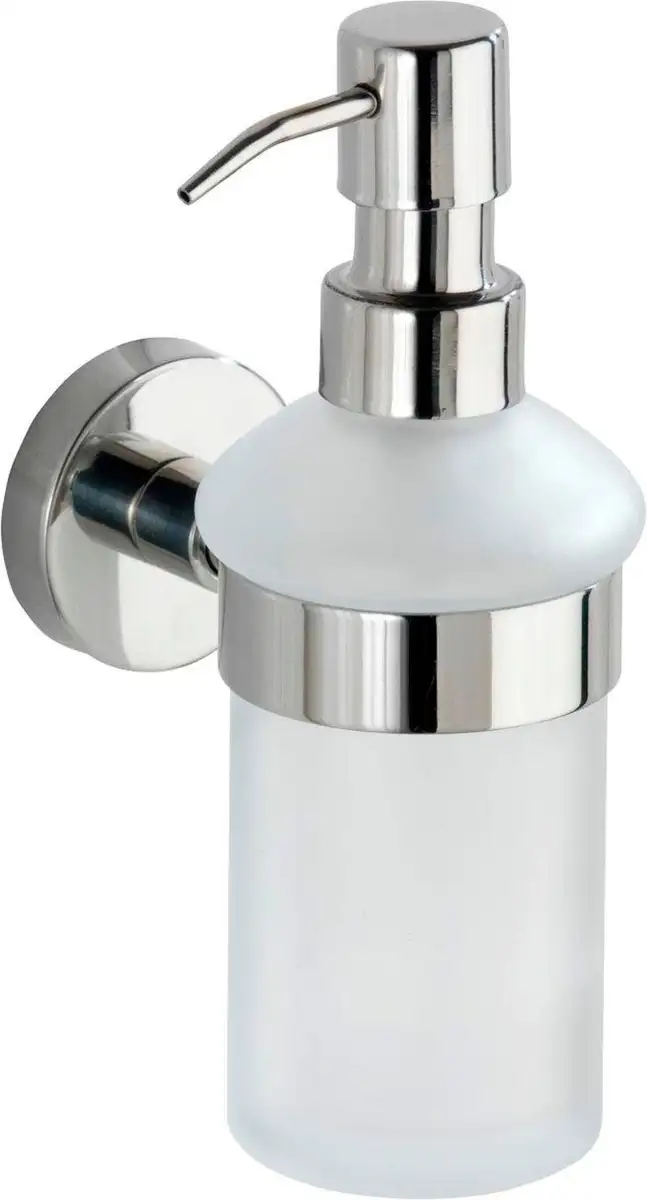 

Дозатор мыла WENKO "Bosio Shine" 7х18х11 см, цвет chromfarben