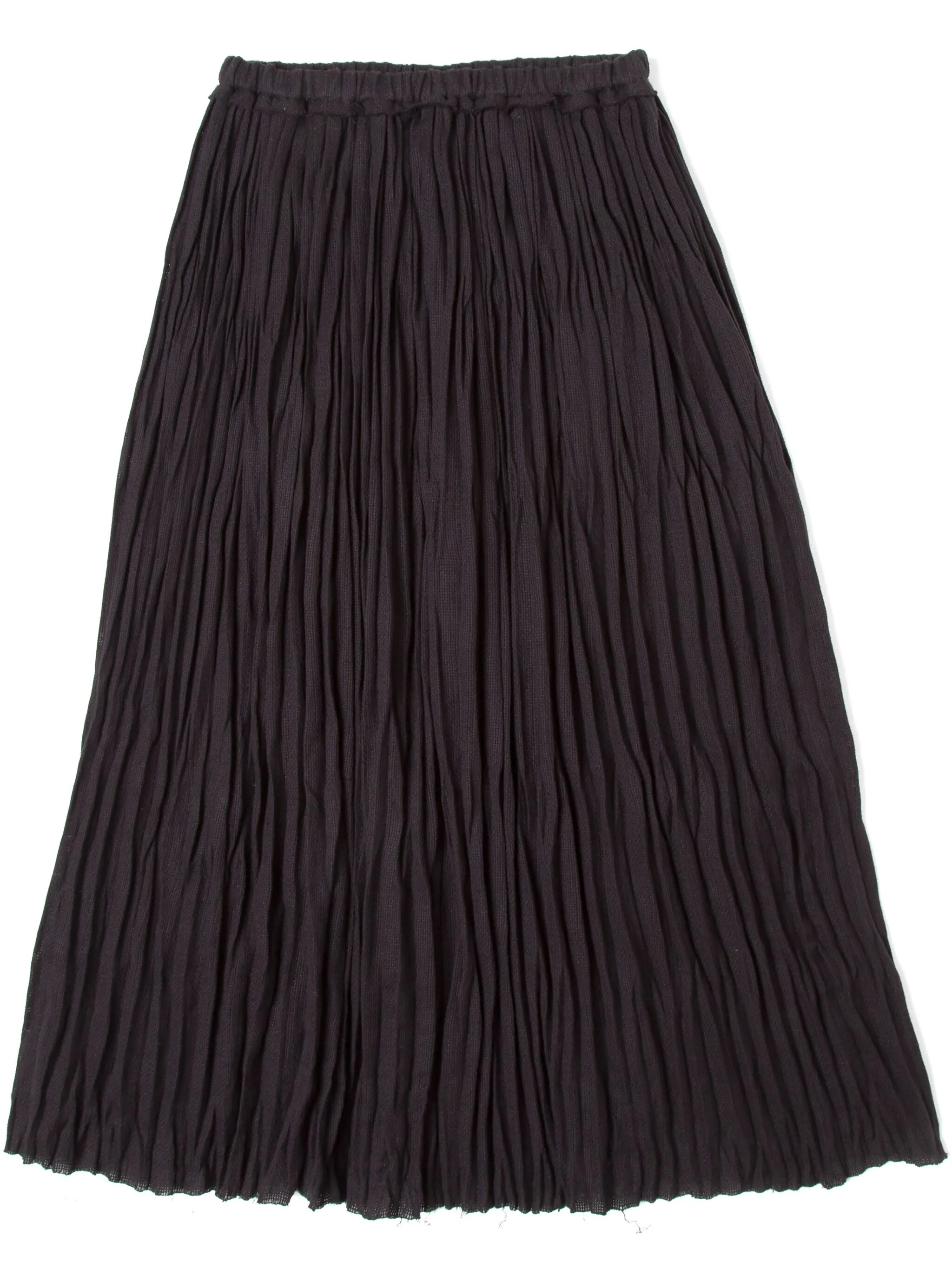 

Юбка миди со складками Muller Of Yoshiokubo, черный