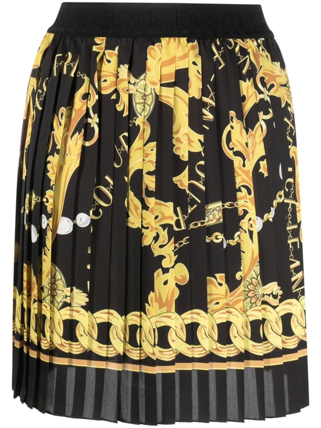 

Versace Jeans Couture юбка мини с логотипом, черный