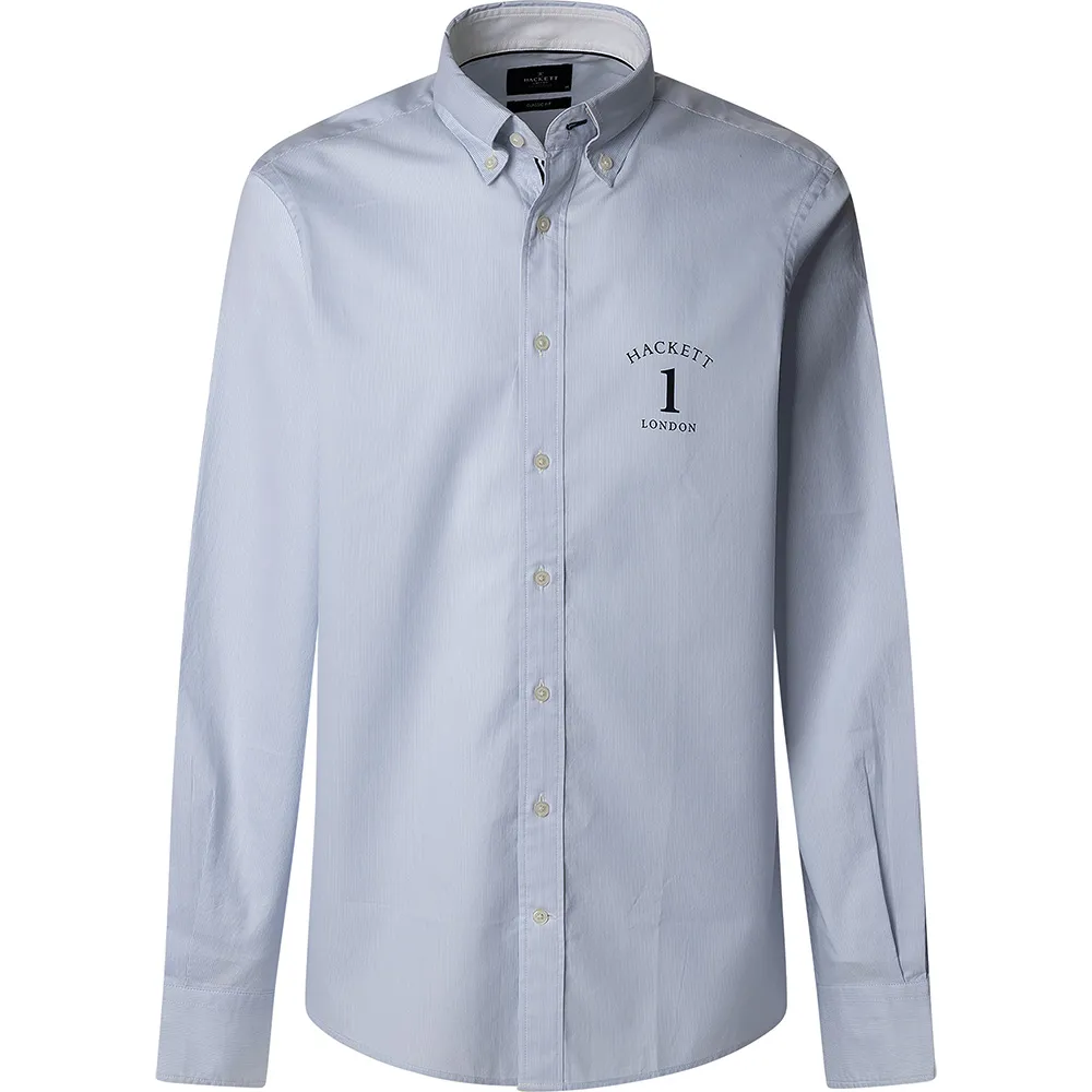 

Рубашка с длинным рукавом Hackett Heritage Fine, синий