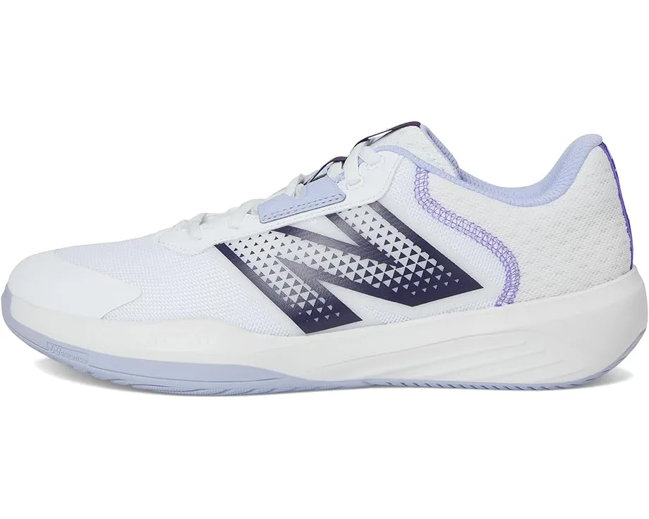 Кроссовки New Balance 696v6 Tennis Shoes, White/Grey/Dusk Shower — фото 4