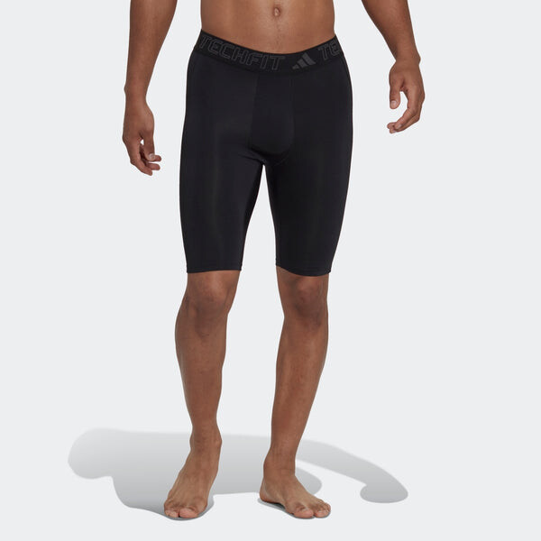 Шорты adidas Sports Gym Solid Color Logo Tight Shorts Black, мультиколор — фото 2