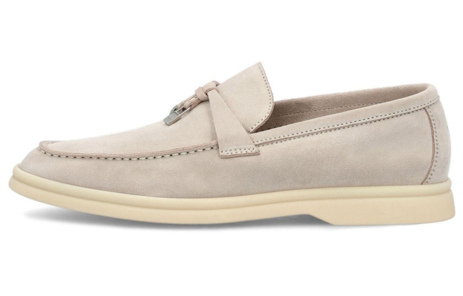 Лоферы женские бежевые Loro Piana