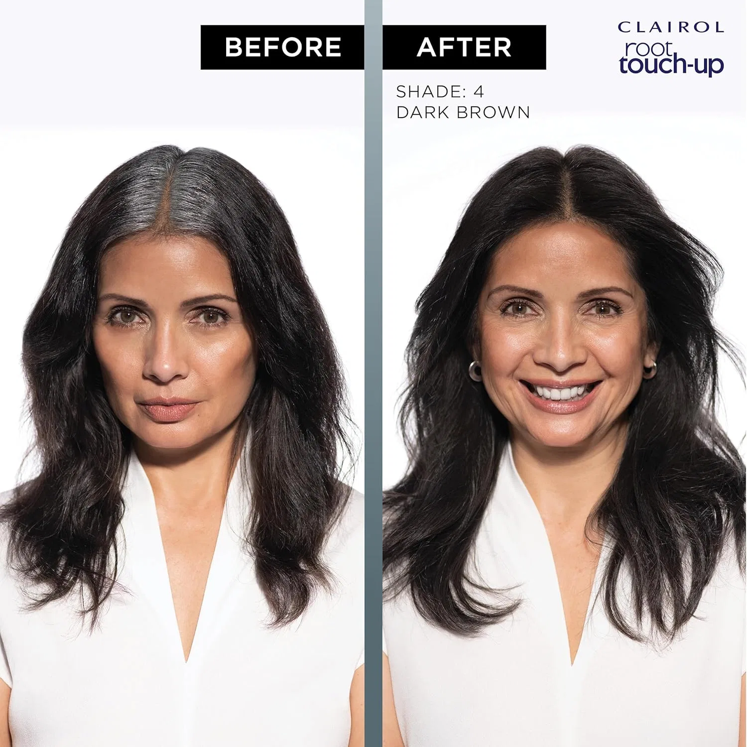 Стойкая краска для корней Clairol Root Touch Up (5 Medium Brown) Clairol, Medium Ash Brown — фото 2