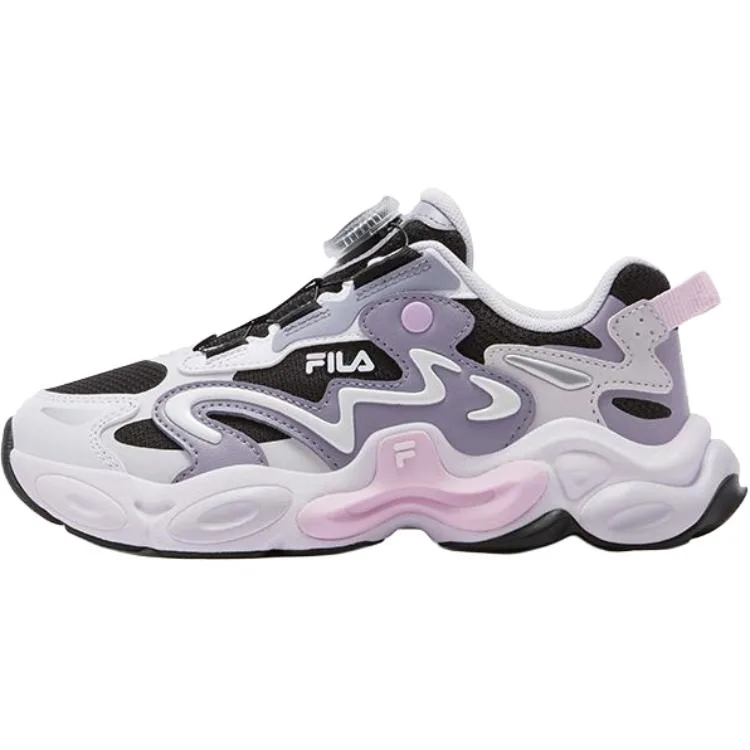 Кроссовки ARTIST 6 AMBER для детей с поддержкой и дышащим верхом FILA KIDS, Black/Lavender Ring Purple-BL