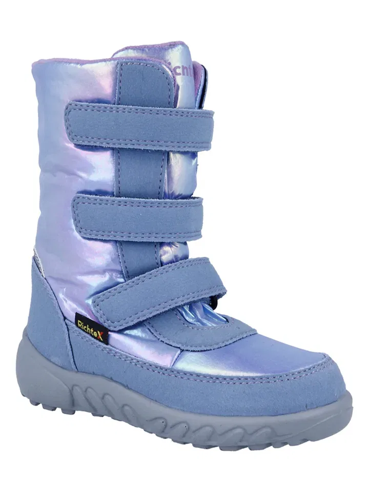Сапоги зимние, дышащая мембрана, Richter Shoes, светло-синий — фото 2