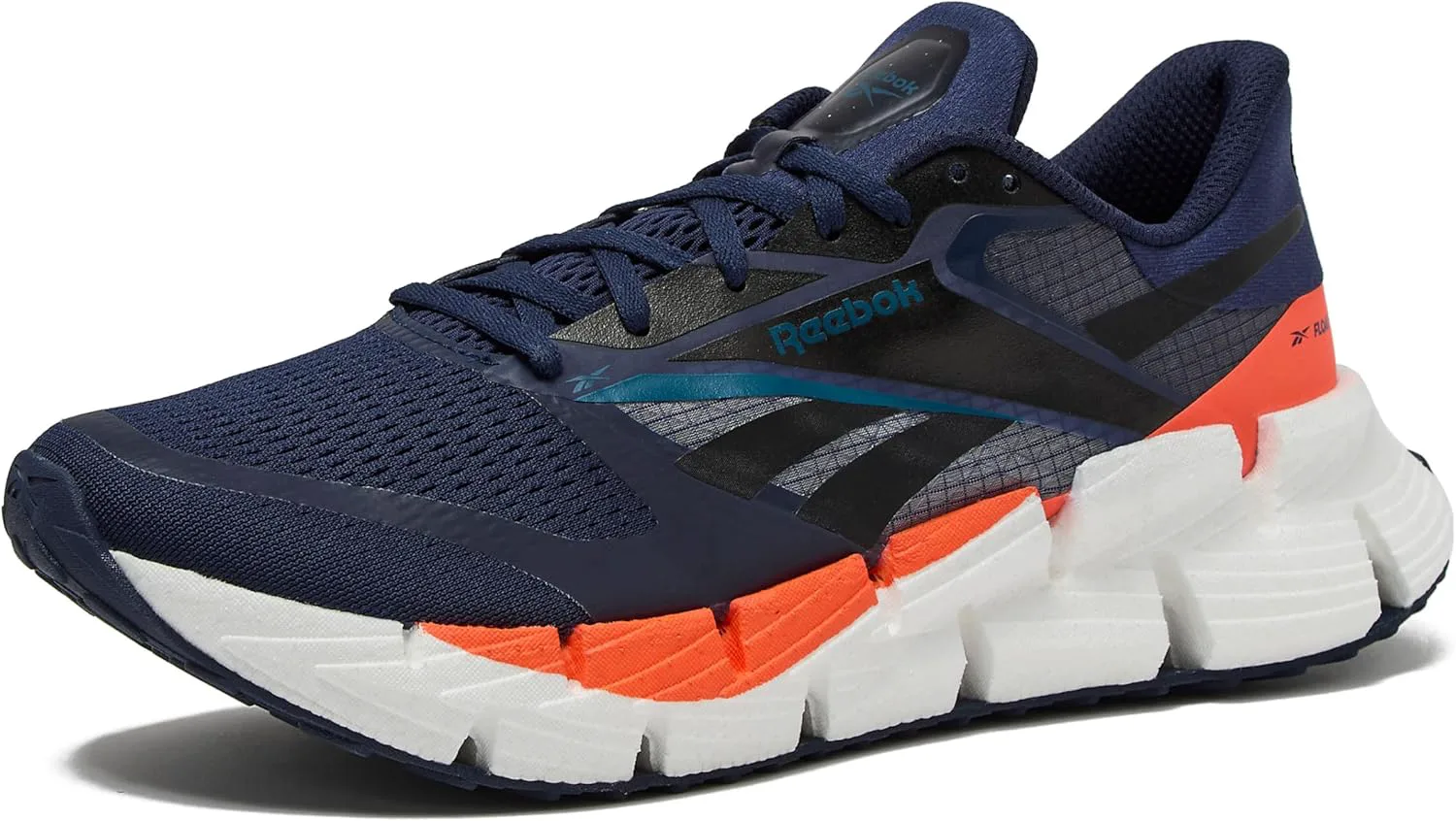 Мужские беговые кроссовки Reebok Floatzig, темно-синий/синий/коралловый — фото 3