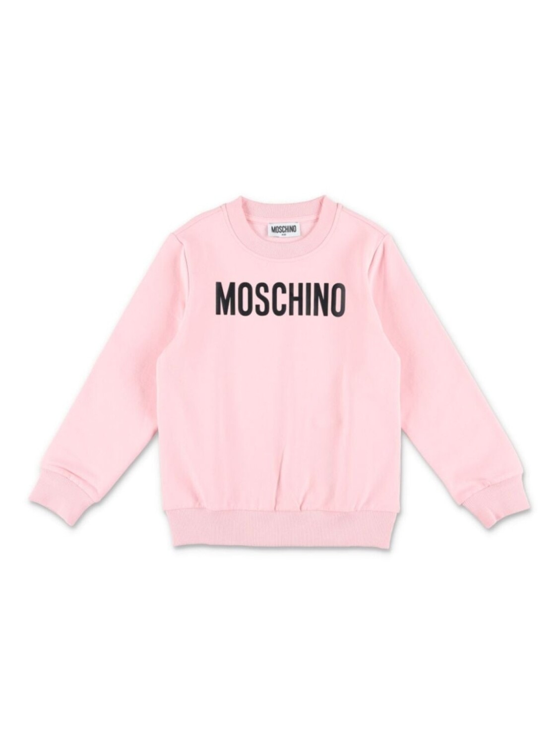 

Moschino Kids толстовка из флиса с логотипом, розовый