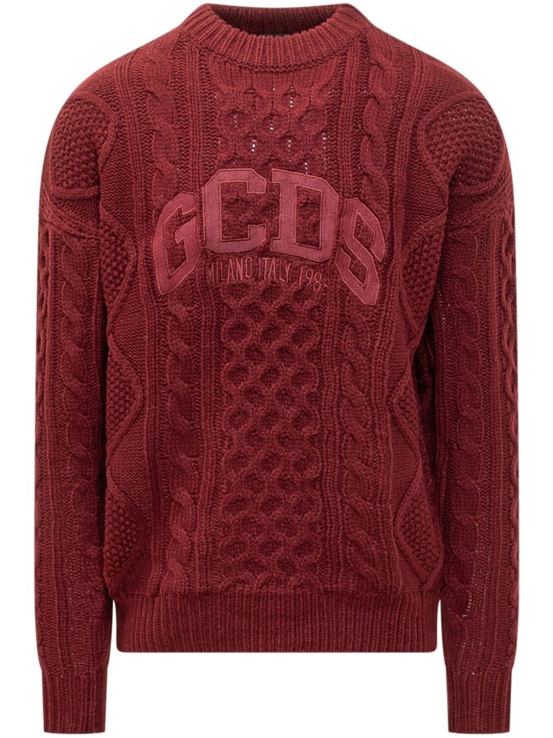 

Джемпер с логотипом GCDS, красный