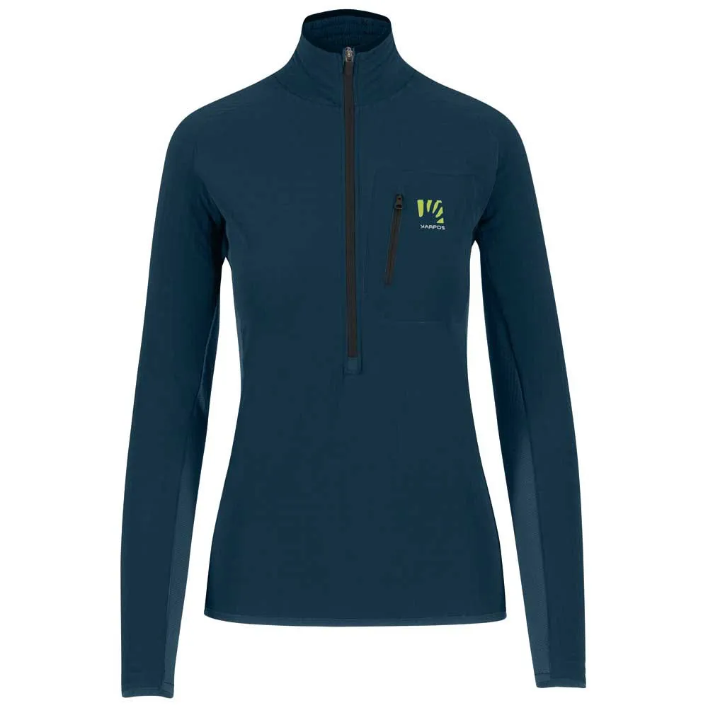 

Флис Karpos Marmolada half zip, синий