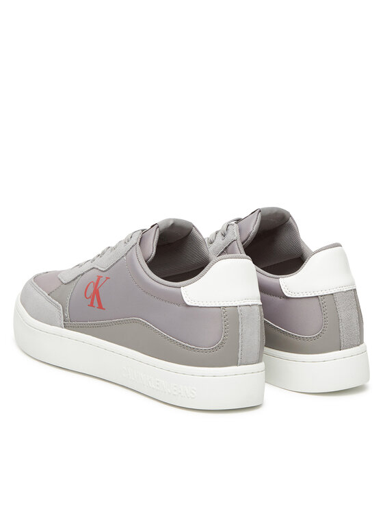 Кроссовки Classic Cupsole Mg Nylon Mix YM0YM01304 Calvin Klein Jeans, серый — фото 3
