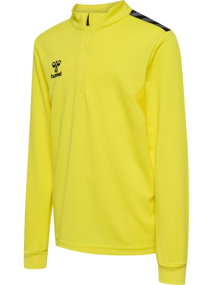 Толстовка Hummel Hmlauthentic Multisport Kinder, цвет blazing yellow — фото 4