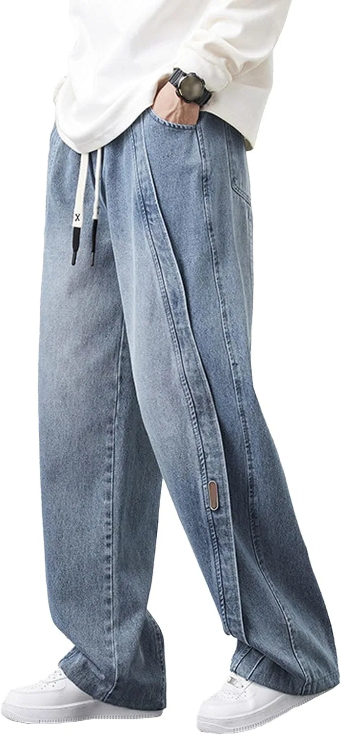 Джинсы свободные Men's Hip Hop Jean, синий
