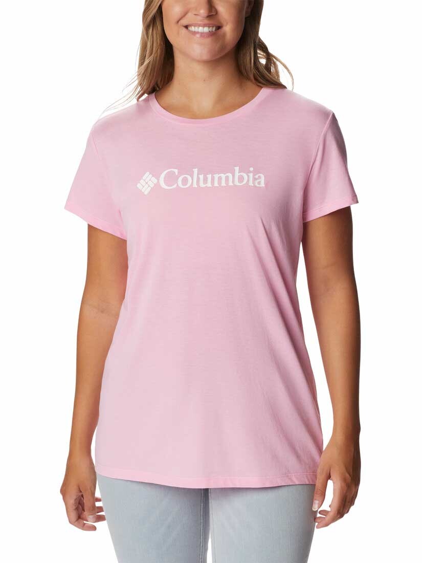 

Футболка Columbia Trek SS Graphic Tee, розовый